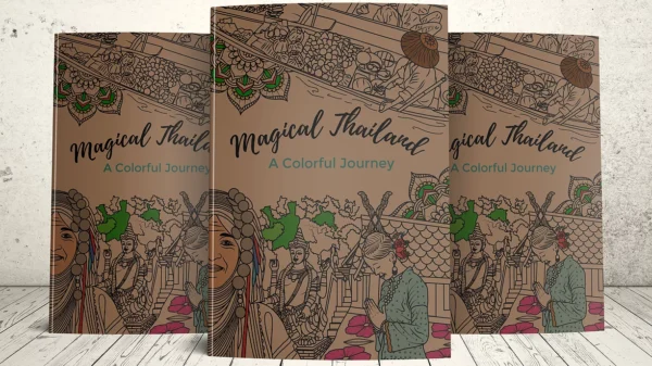 Magical Thailand Coloring Book - Image 5